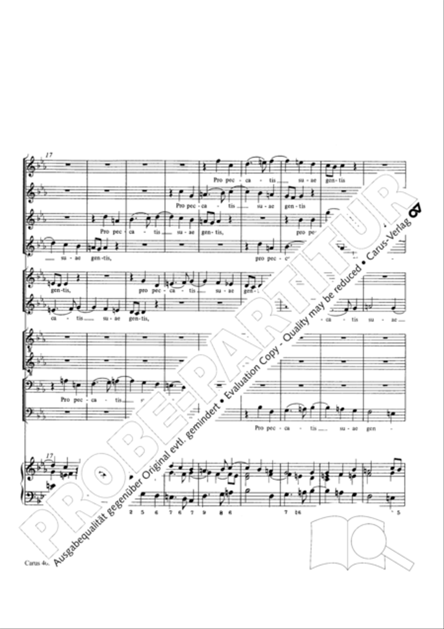 Stabat mater Choir scores gallery preview page 33