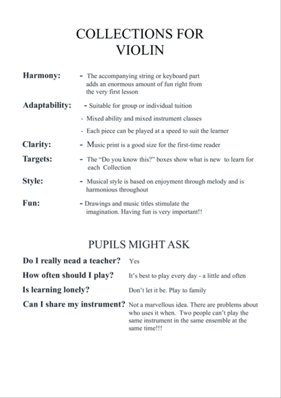 PUPIL BOOK Vol 4 Dance Collection for Violin Violin Solo scores gallery preview page 4