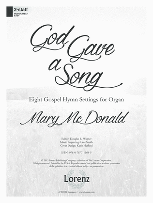 Book cover for God Gave a Song (Digital Download)
