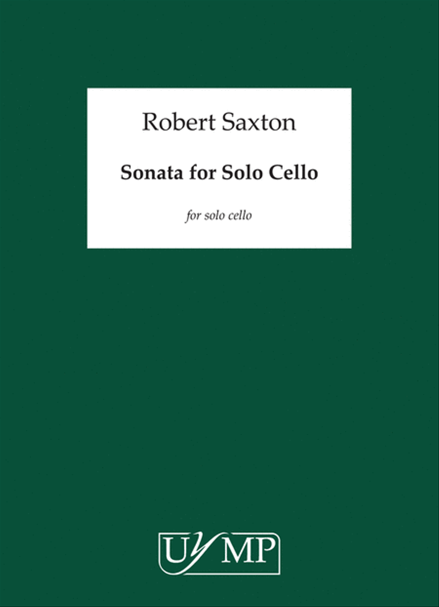 Sonata for Solo Cello on a Theme of William Walton