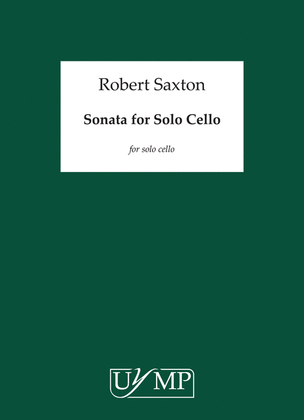 Sonata for Solo Cello on a Theme of William Walton