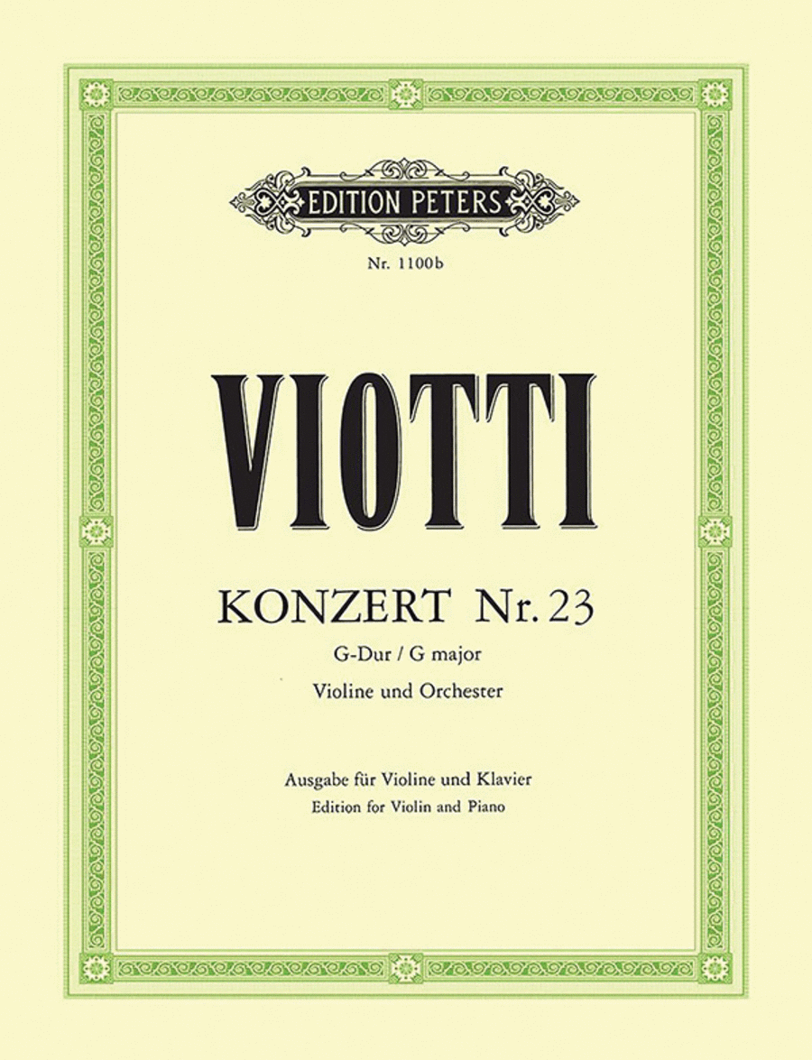 Violin Concerto No.23