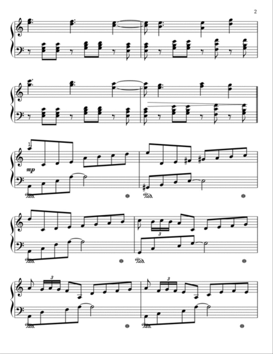 Cat Dancing Cat Dancing Piano Solo scores gallery preview page 2