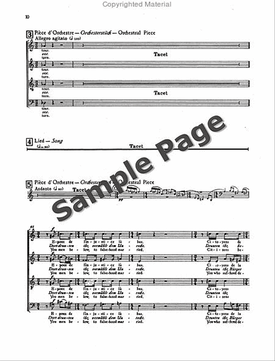 Canticle To Hope Vocal Score 4-Part scores gallery preview page 11