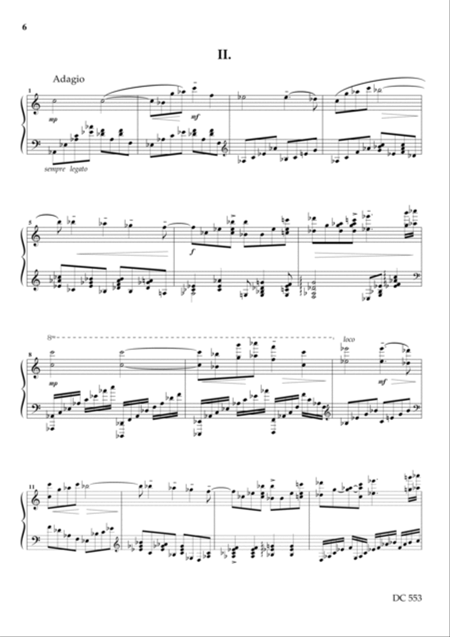 Piano Sonata No.3 Piano Solo scores gallery preview page 6