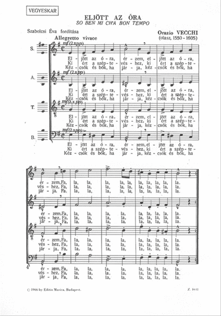 Old Masters' Mixed Chorals V5 A Cappella scores gallery preview page 2