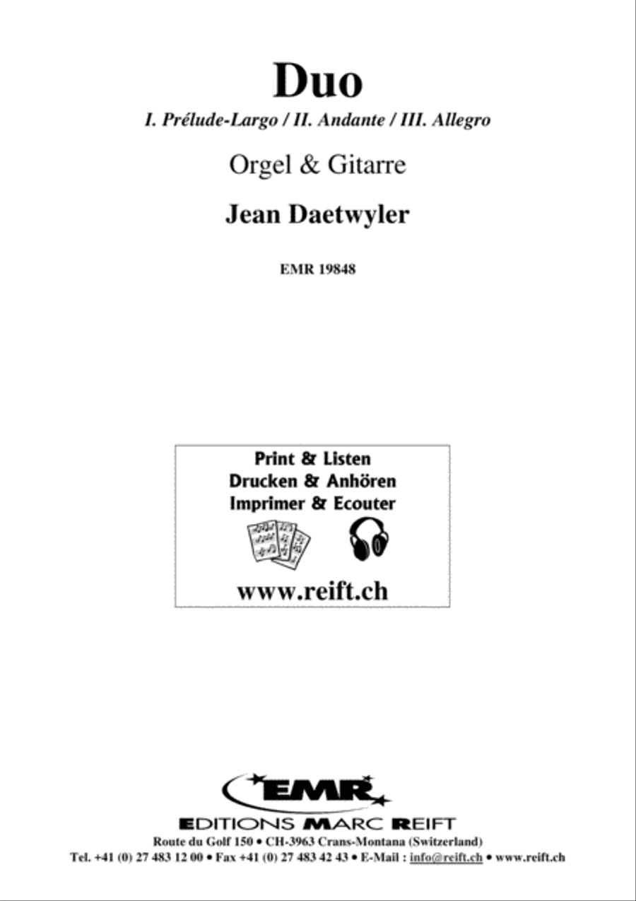 Duo Duo Guitar scores gallery preview page 2