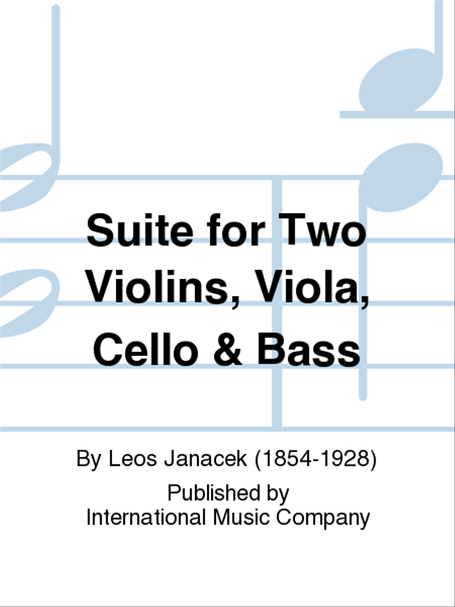 Suite For Two Violins, Viola, Cello & Bass String Orchestra scores gallery preview page 1
