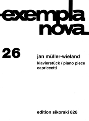 Book cover for Capriccetti Piano