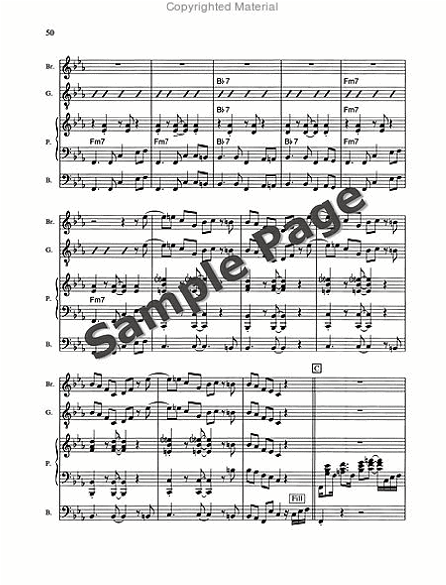 Keyboard On Stage Piano/cassette Piano scores gallery preview page 51