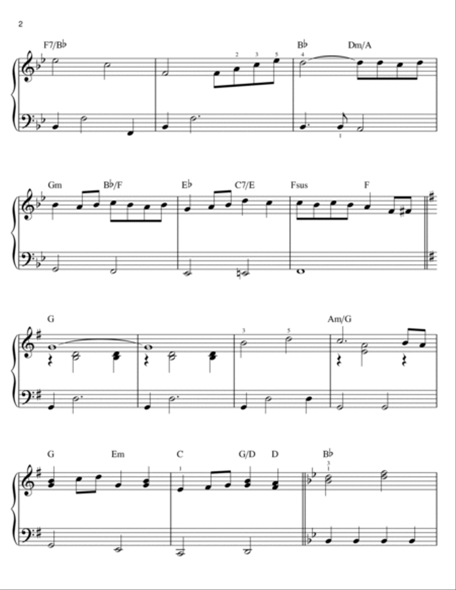 Mork And Mindy Mork And Mindy Easy Piano scores gallery preview page 2