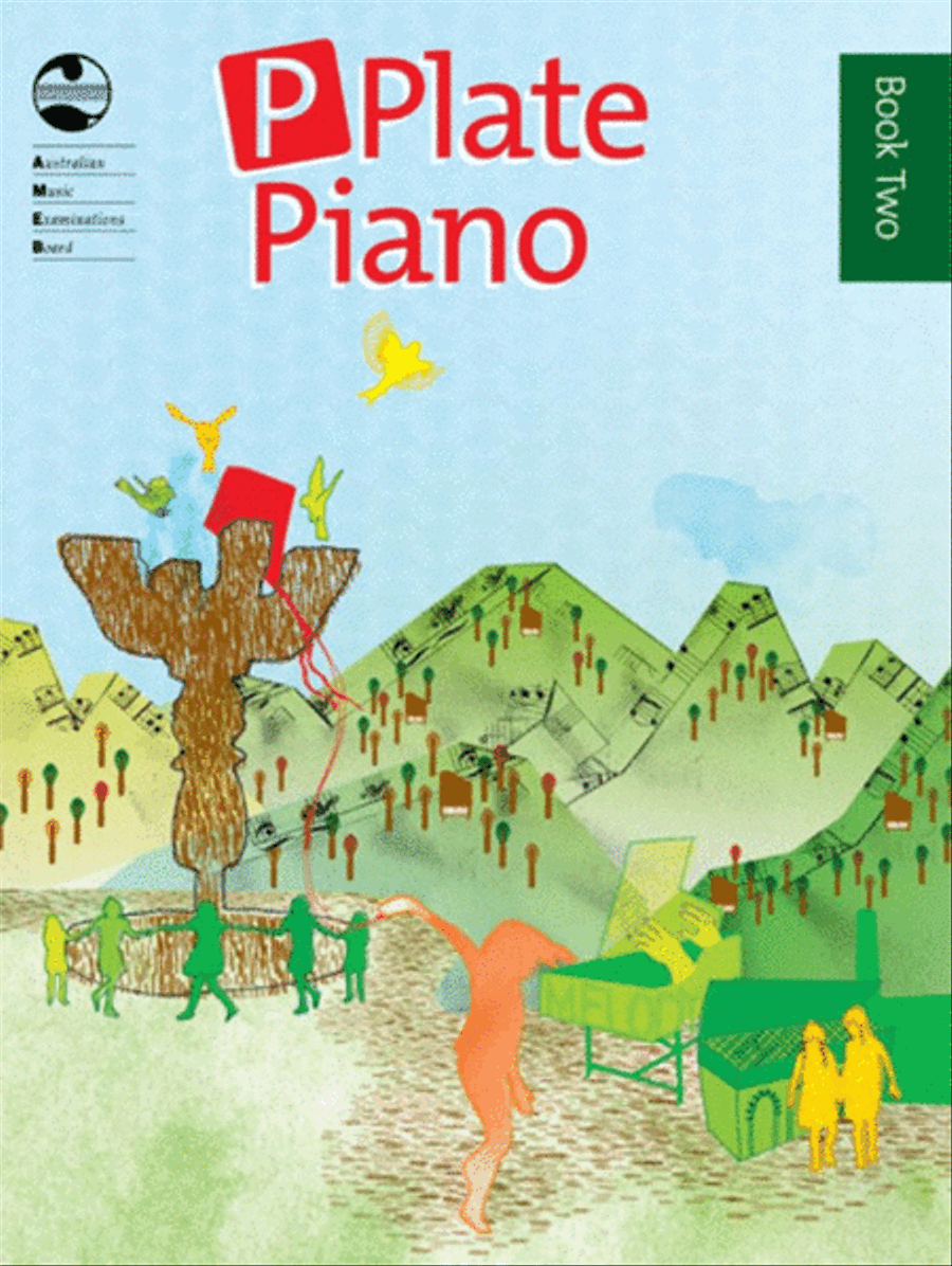 P Plate Piano Book 2 AMEB Piano Solo scores gallery preview page 1