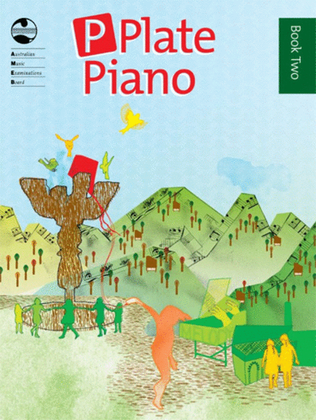 Book cover for P Plate Piano Book 2 AMEB