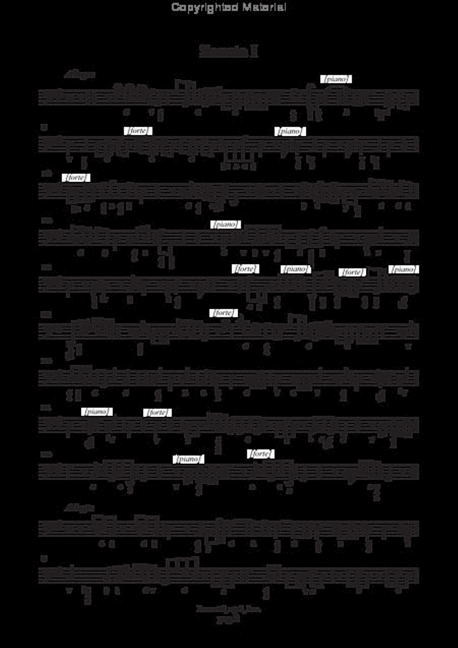 12 Sonate op.1 (Paris, s.a.) Cello Solo scores gallery preview page 4