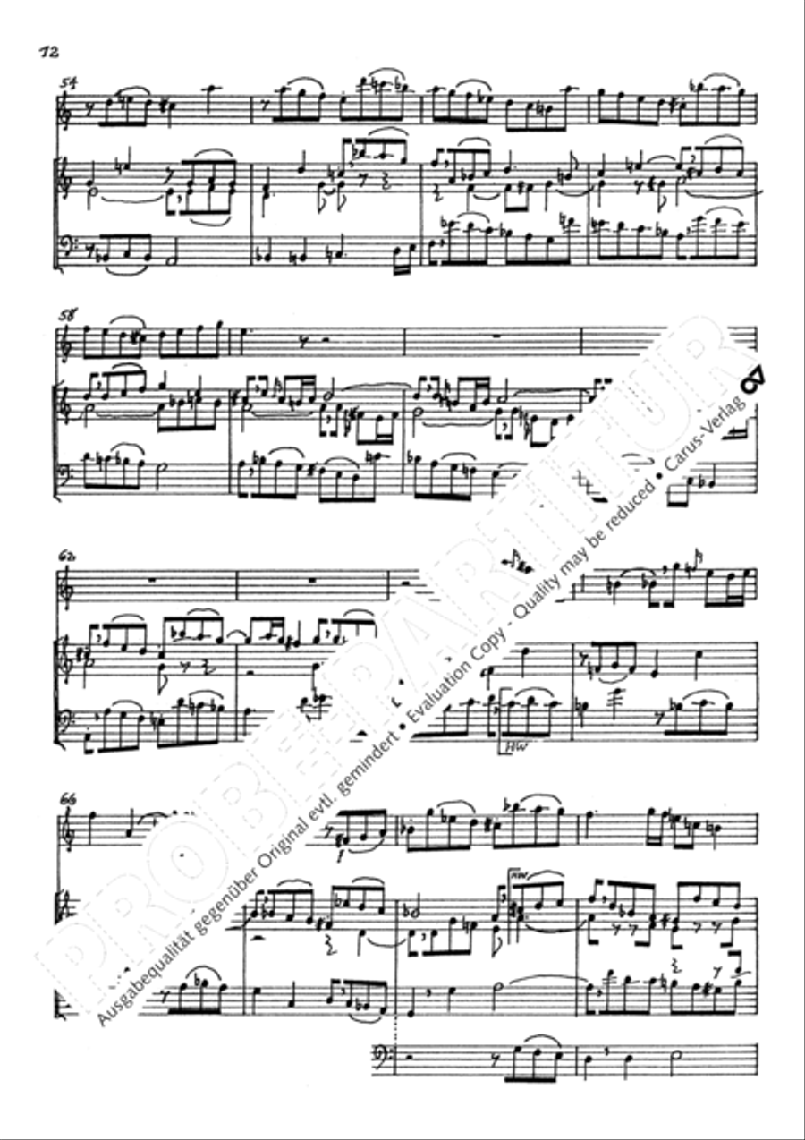 Andante und Fuge in A Andante und Fuge in A Violin scores gallery preview page 15