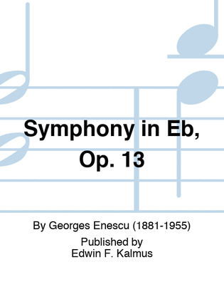 Symphony in Eb, Op. 13