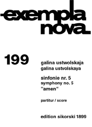 Book cover for Symphony No. 5 (“Amen”)