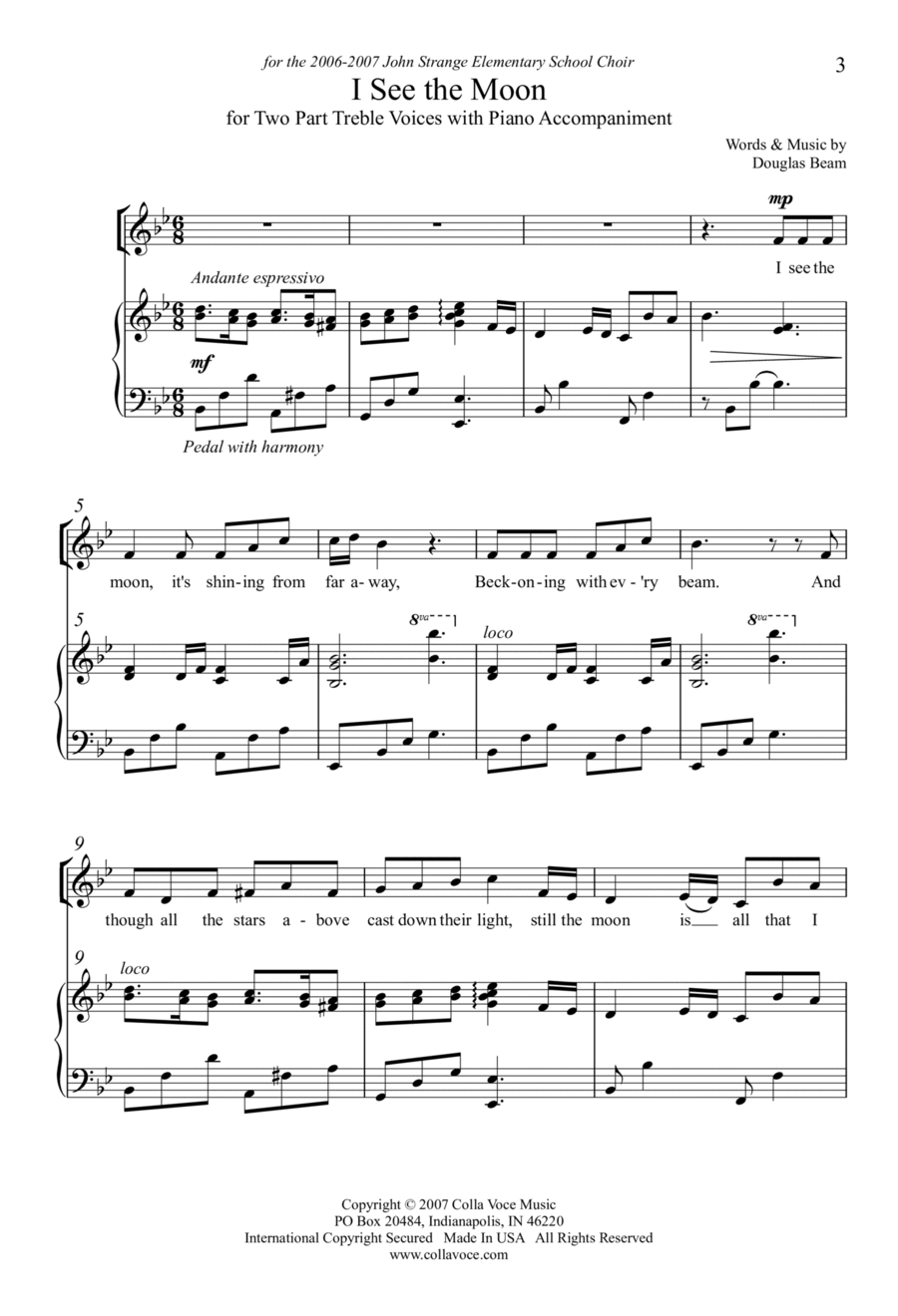 I See The Moon (Downloadable)