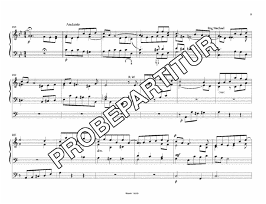 Selected organ pieces Organ scores gallery preview page 10