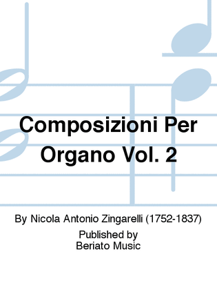Book cover for Composizioni Per Organo Vol. 2