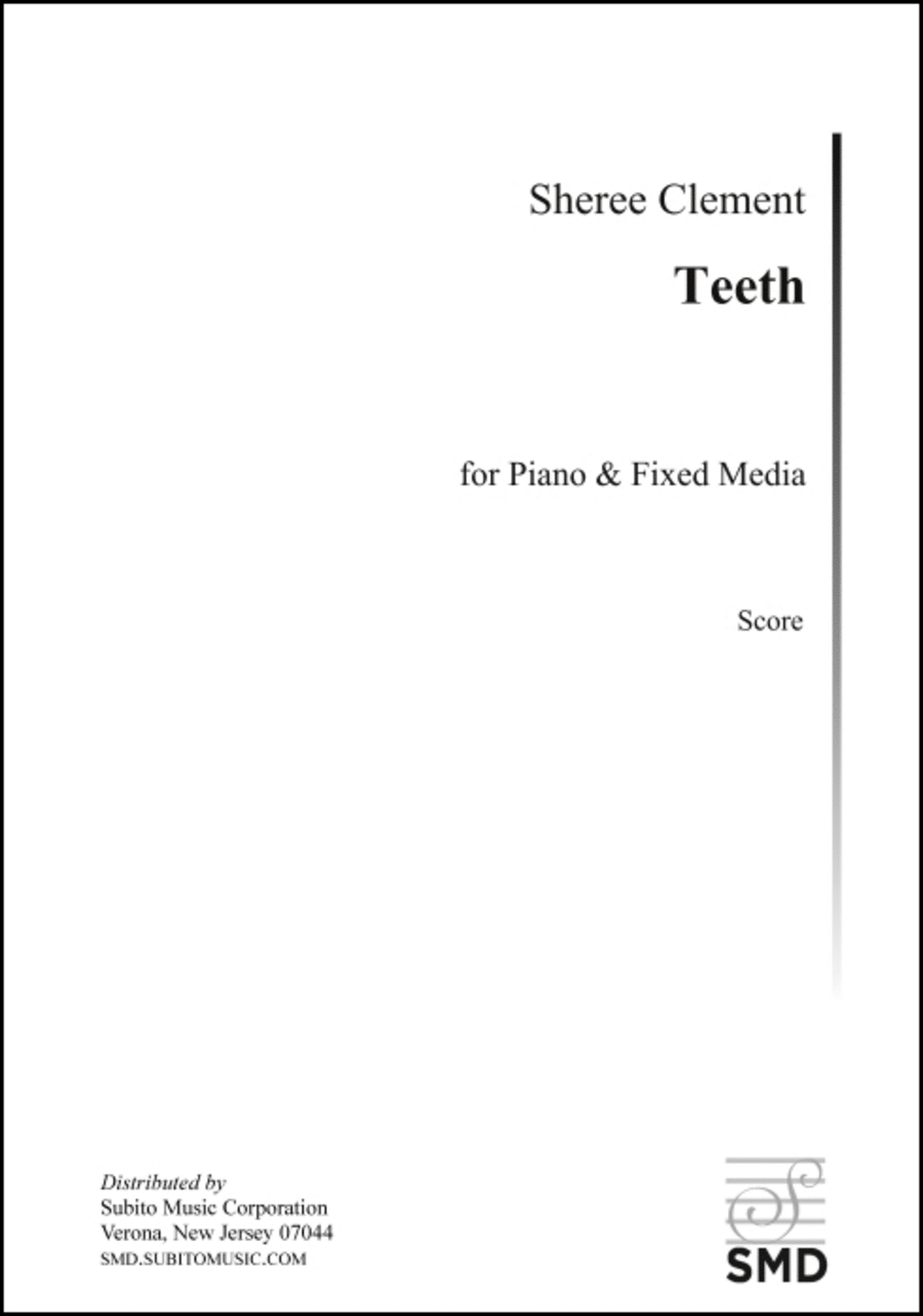 Teeth Piano scores gallery preview page 1