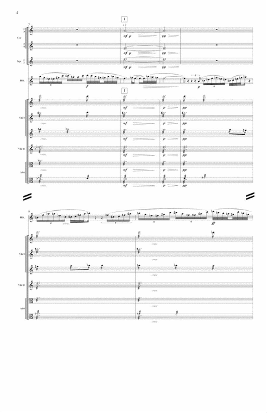 Concerto pour hautbois, cor anglais et orchestre op. 72 (score) Orchestra scores gallery preview page 4