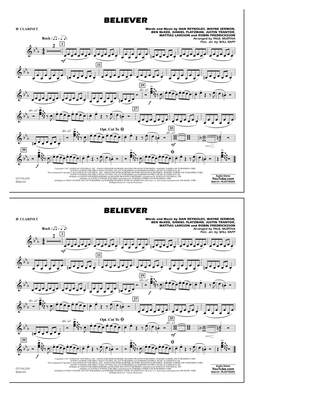 Book cover for Believer - Bb Clarinet