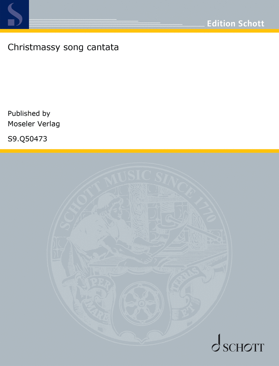 Christmassy song cantata SSA scores gallery preview page 1