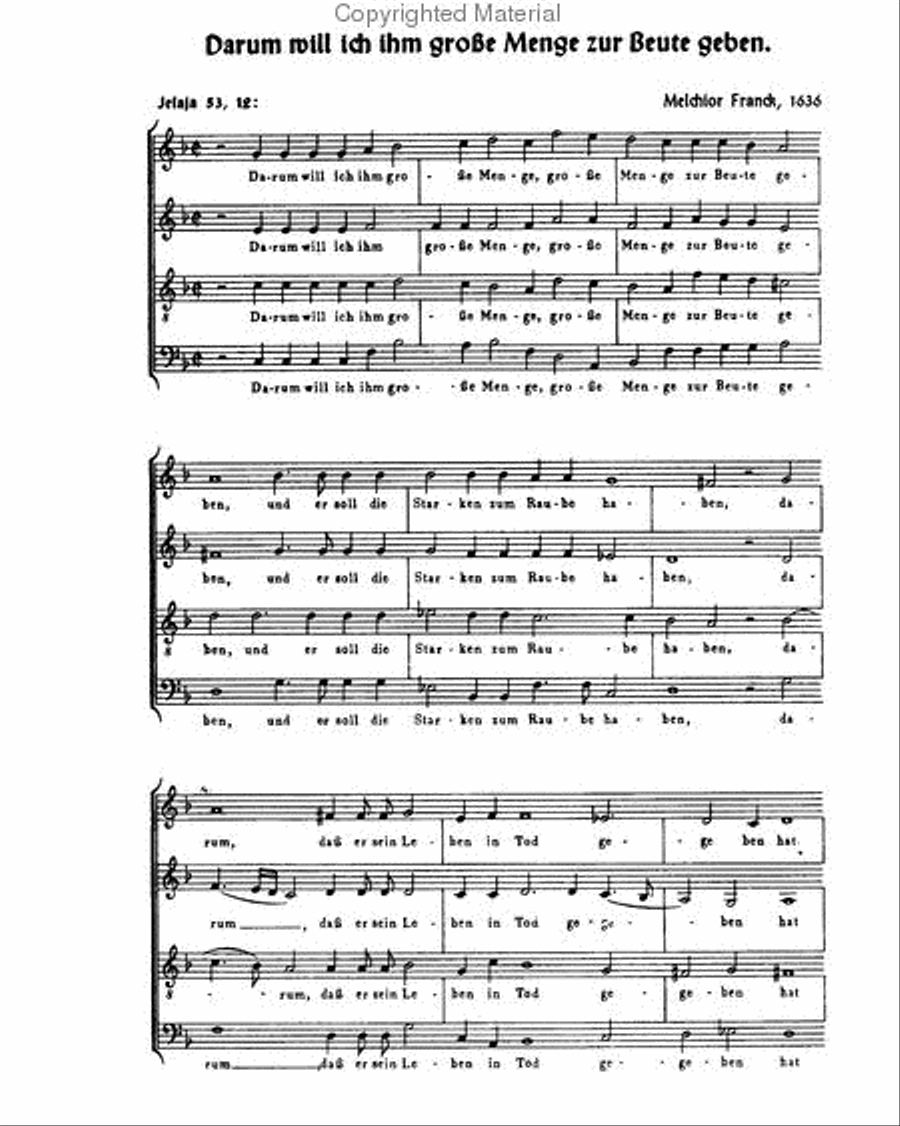 Sieben Motetten aus: Paradisus Musicus Choir scores gallery preview page 3