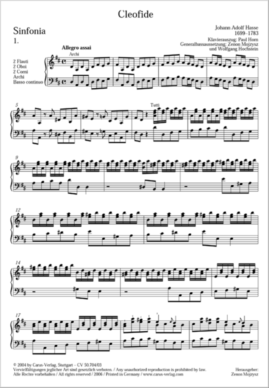 Cleofide Choir scores gallery preview page 2