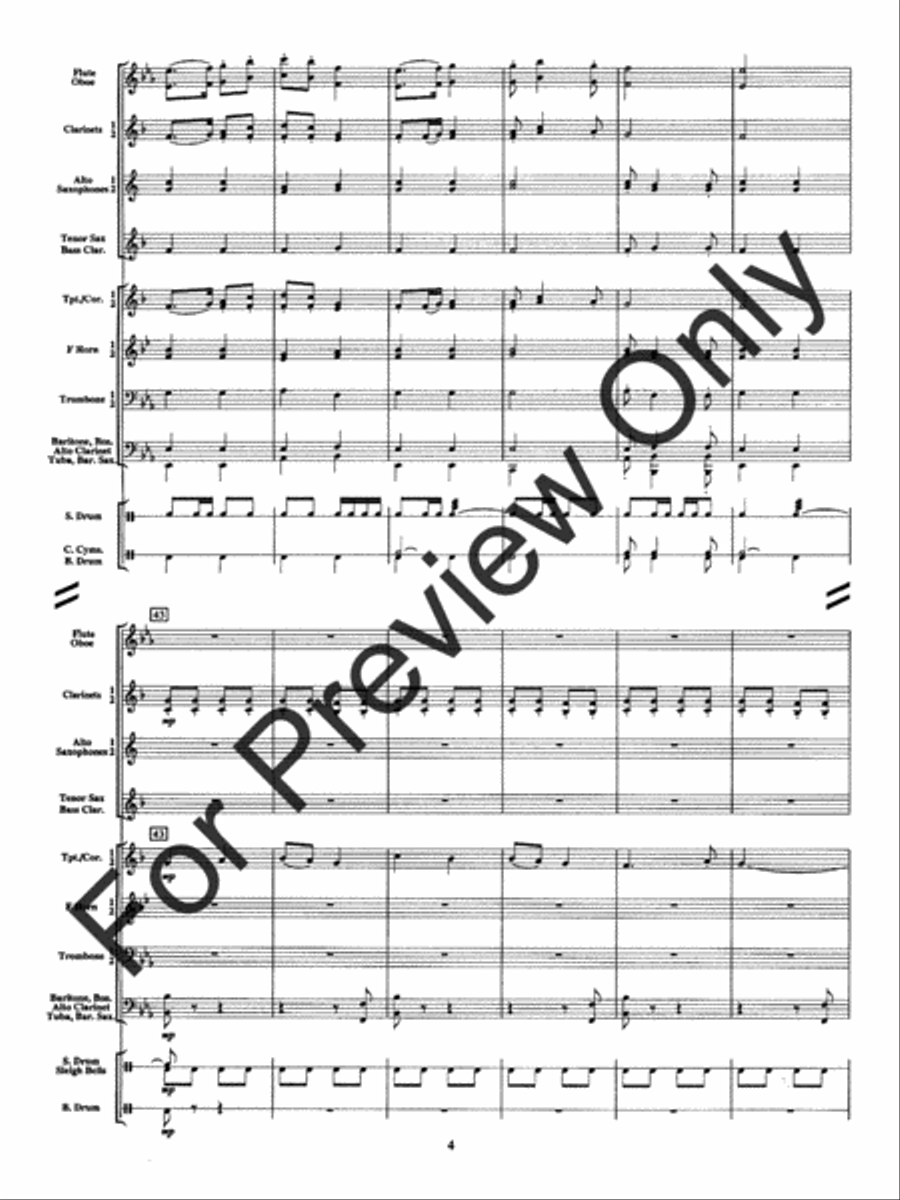 Huntington Ridge Concert Band scores gallery preview page 7