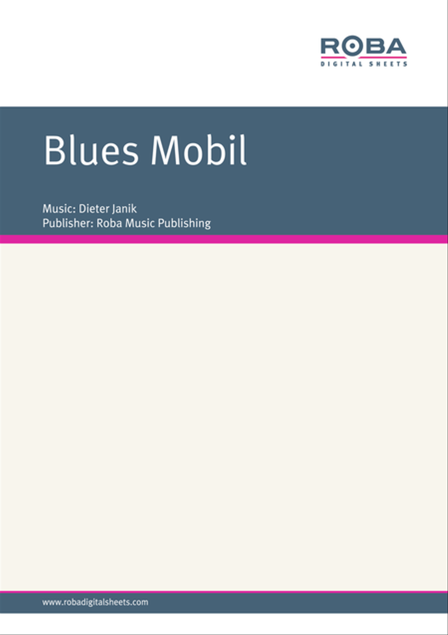 Blues Mobil Blues Mobil Piano Solo scores gallery preview page 1