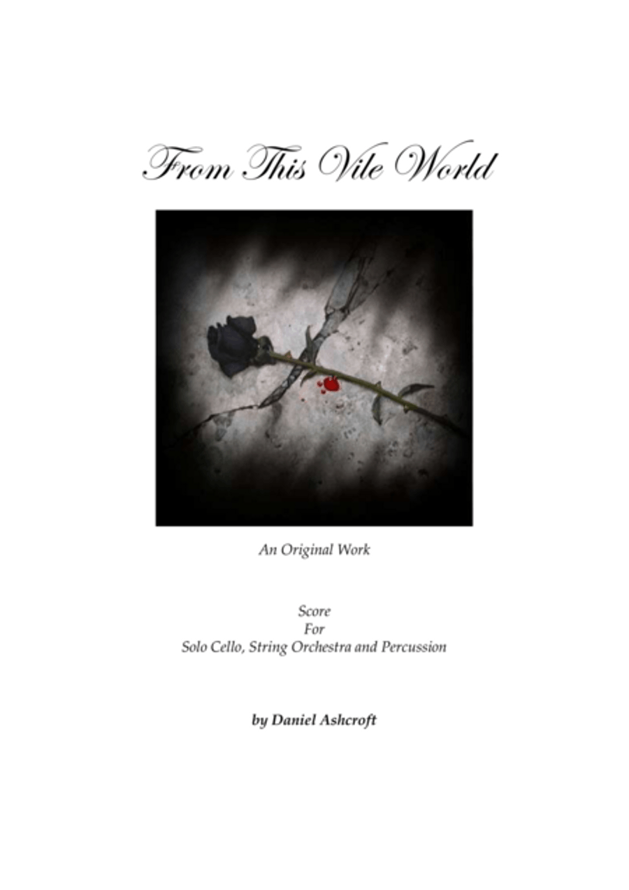 From This Vile World - Score Only Chamber Orchestra scores gallery preview page 1
