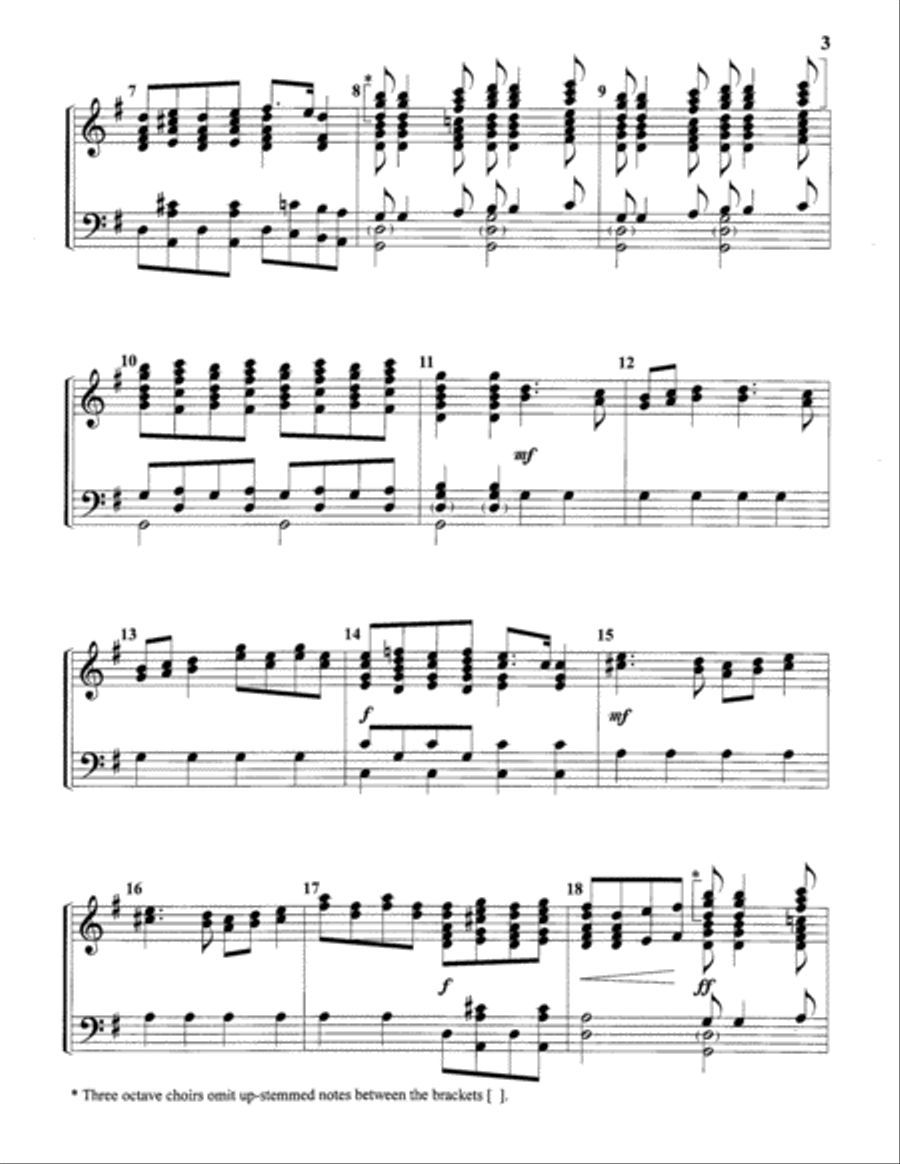 Glory to God in the Highest 4-Octaves scores gallery preview page 3