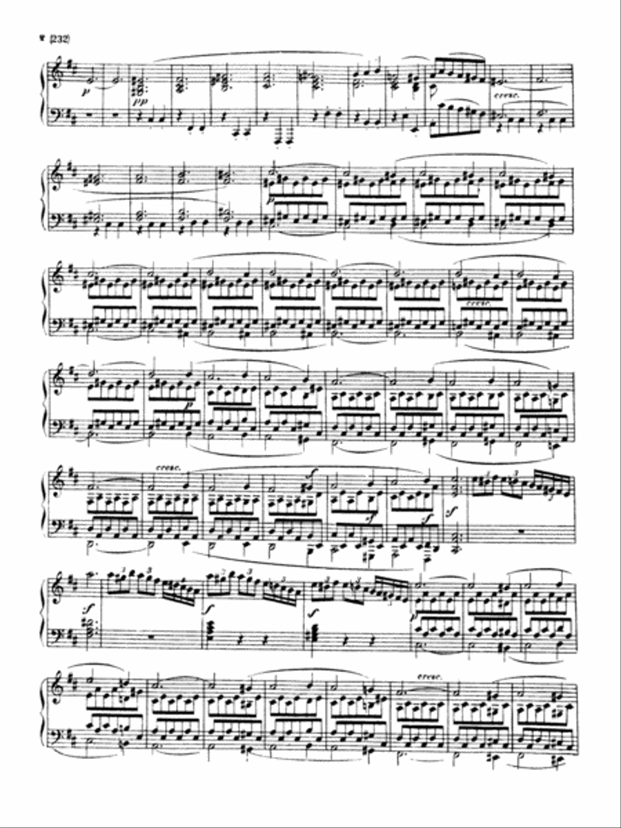Beethoven: Sonatas (Urtext) - Sonata No. 15, Op. 28 in D Major Piano Solo scores gallery preview page 2
