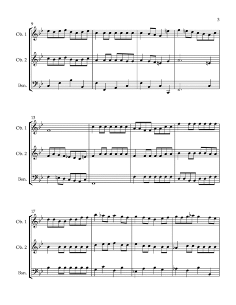 Alchemist Movement 2 Woodwind Trio scores gallery preview page 3