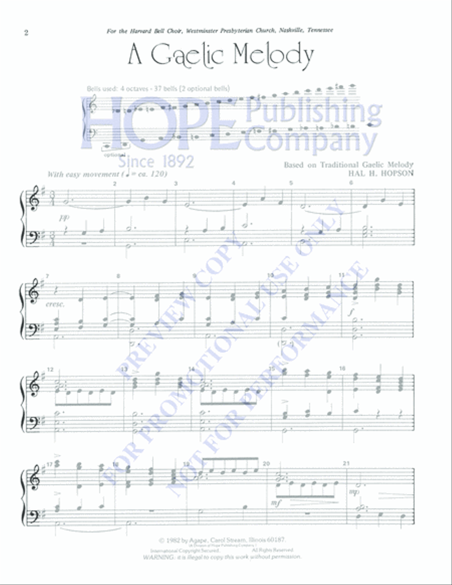 A Gaelic Melody