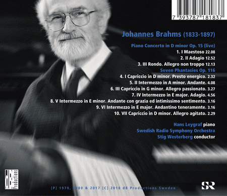 Brahms: Piano Concerto in D Minor Op. 15 & 7 Fantasien, Op. 116, Vol. 1