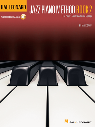 Book cover for Hal Leonard Jazz Piano Method – Book 2