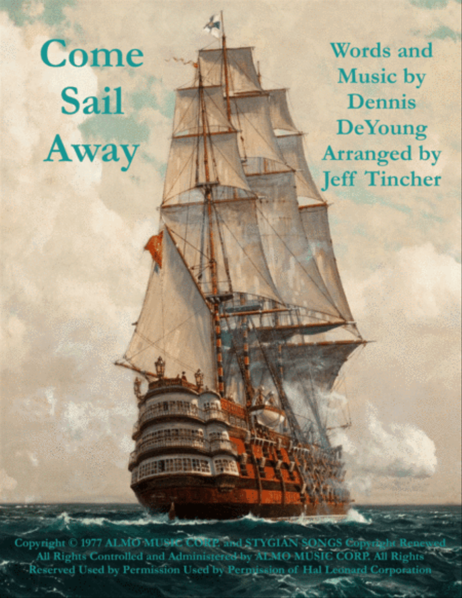 Come Sail Away Voice scores gallery preview page 1