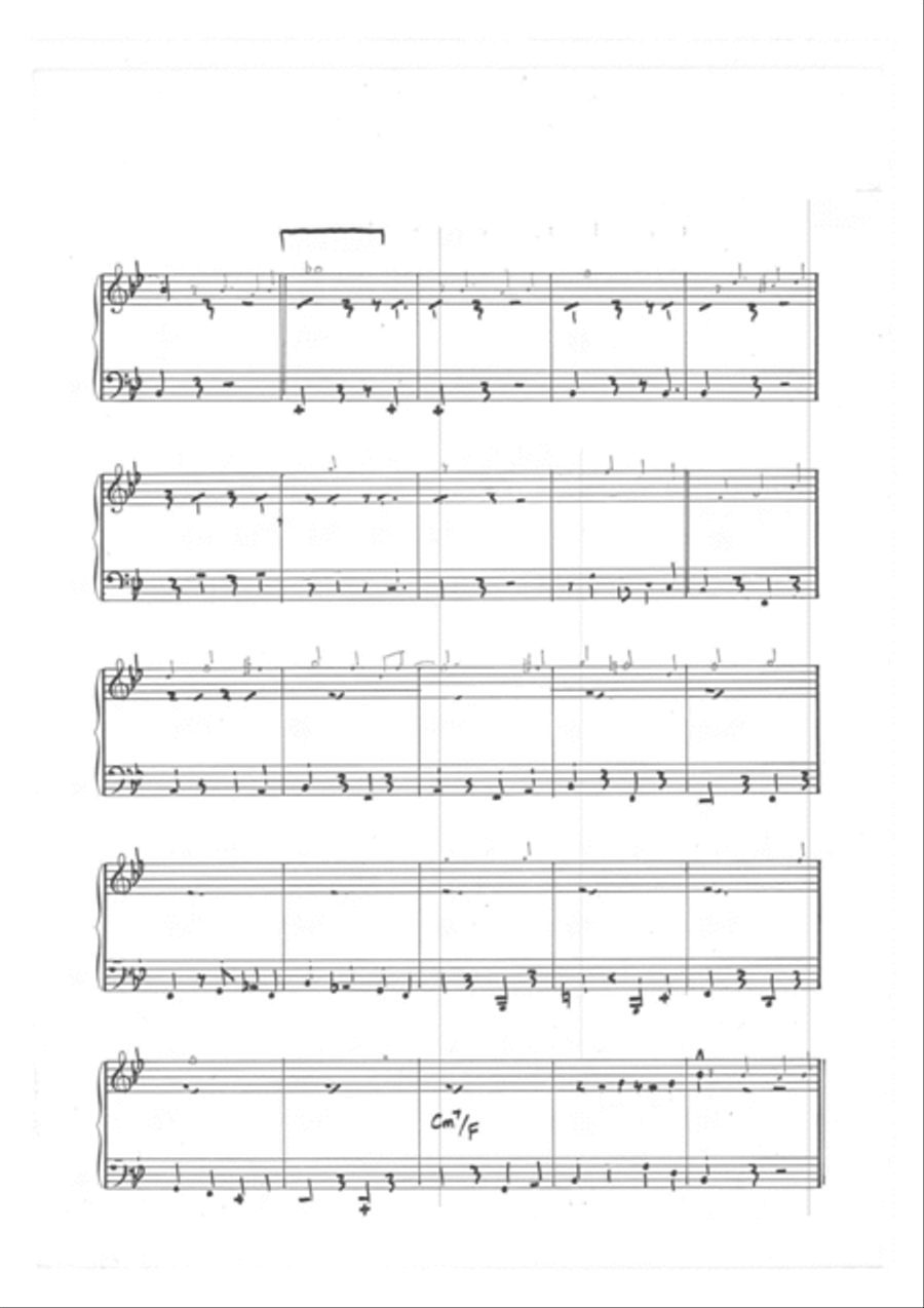 Cabaret Cabaret Bass Guitar scores gallery preview page 2