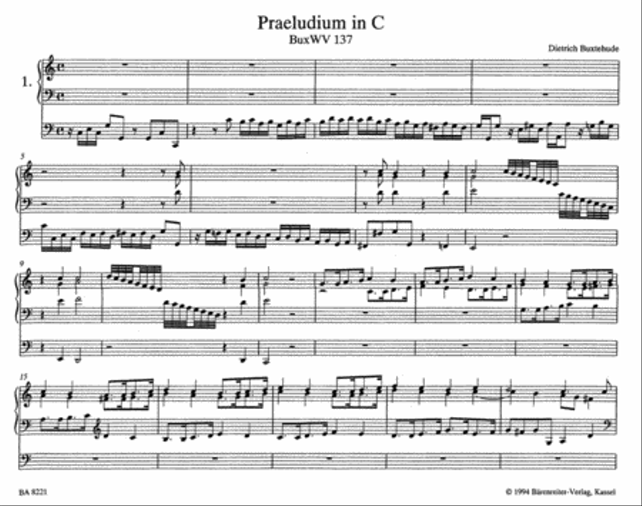 New Edition of the Complete Organ Works, Volume 1-5 Organ scores gallery preview page 2