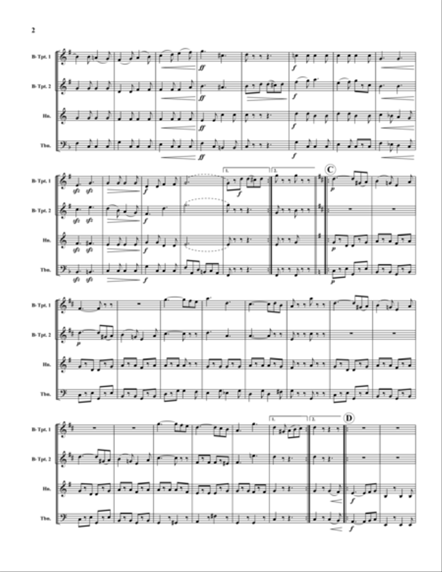 March Majestic Horn scores gallery preview page 2