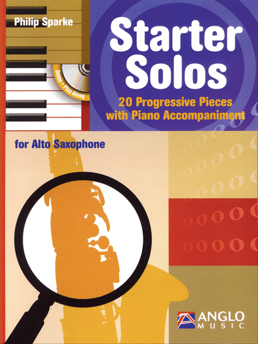 Starter Solos for Alto Sax Alto Saxophone scores gallery preview page 1