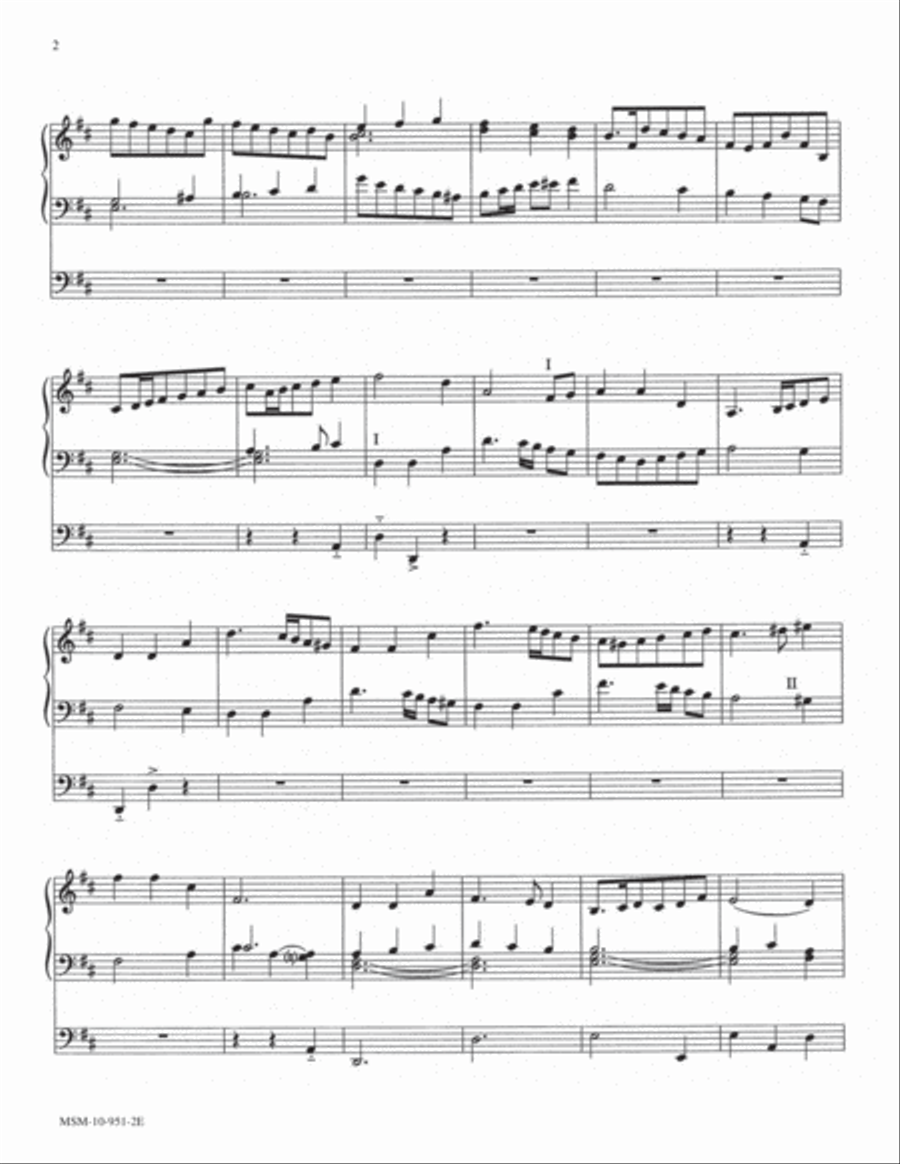 Trumpet Tune in D Trumpet scores gallery preview page 2