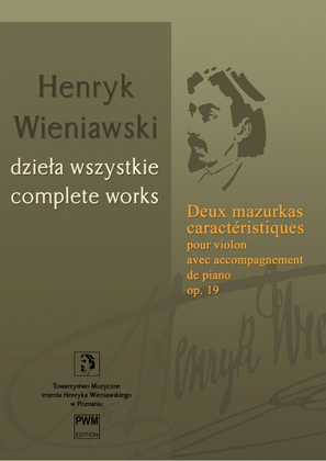 Deux Mazurkas Caracteristiques Op. 19 Vol. 21