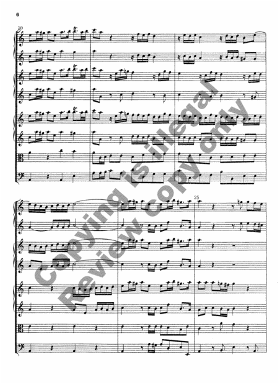 For Us a Child is Born (Additional Orchestral Score) Choir scores gallery preview page 4