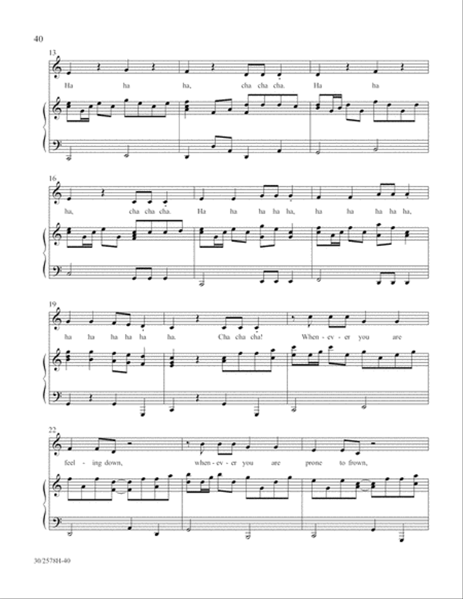 The World of Rhythm Unison Choir scores gallery preview page 41