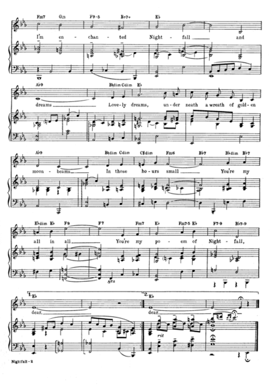 Nightfall Voice scores gallery preview page 3