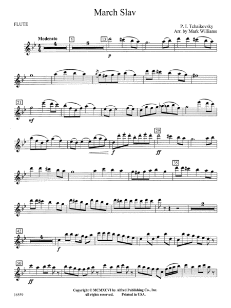 March Slav: Flute